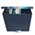 Zusatzbild Mülltrennsystem RecycloKick 3 Mülltrenner 3 x 34 L graphit