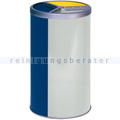 Mülltrennsystem VAR 3-fach ohne Dach 90 L gelb, blau, grau