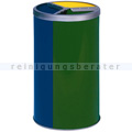 Mülltrennsystem VAR 3-fach ohne Dach 90 L gelb, blau, grün