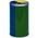 Zusatzbild Mülltrennsystem VAR 3-fach ohne Dach 90 L gelb, blau, grün
