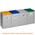 Zusatzbild Mülltrennsystem VAR Kunststoffcontainer 4-fach 60 L