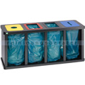 Mülltrennsystem VAR Tetris Müllsackständer 4 x 120 L