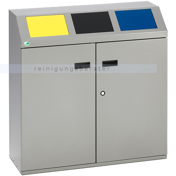 Mülltrennsystem VAR Wertstoffsortiersystem 3-fach 150 L