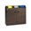 Zusatzbild Mülltrennsystem VAR WS 100R 3-fach deep-brown 3 x 80 L