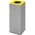 Zusatzbild Mülltrennsystem VAR WSG Quadro 79 81 L silber gelb