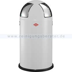 Mülltrennsystem Wesco Mülleimer Push two 50 L weiß