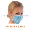 Mundschutz Abena Gesichtsmaske 3-lagig Typ IIR blau 50 Stück