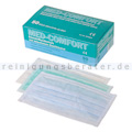 Mundschutz Ampri Med Comfort 2-lagig PP-Vlies blau 50 Stück