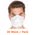 Zusatzbild Mundschutz Hygostar Atemschutzmaske FFP2 NR weiß