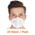 Zusatzbild Mundschutz Hygostar Atemschutzmaske Super Protect FFP2 NR weiß