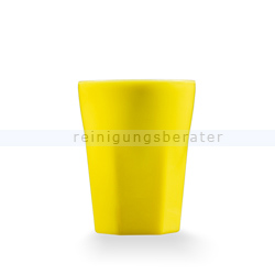 Mundspülbecher Ampri Mehrwegbecher PP 150 ml gelb