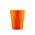 Zusatzbild Mundspülbecher Ampri Mehrwegbecher PP 150 ml orange
