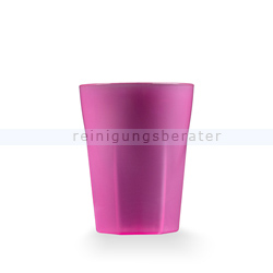 Mundspülbecher Ampri Mehrwegbecher PP 150 ml pink