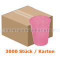 Mundspülbecher Ampri Mehrwegbecher PP 150 ml pink