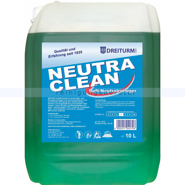 Neutralreiniger Dreiturm Neutra Clean 10 L