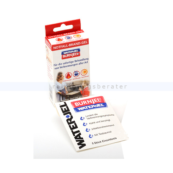 Notfall Brandgel Leina Waterjel 6 x 4,0 g Sachets