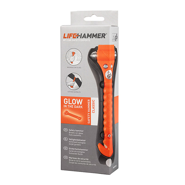 Life-Hammer - Notfallhammer mit Gurtschneider