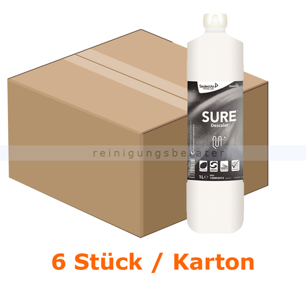 Öko-Küchen Entkalker SURE Descaler 6 x 1 L