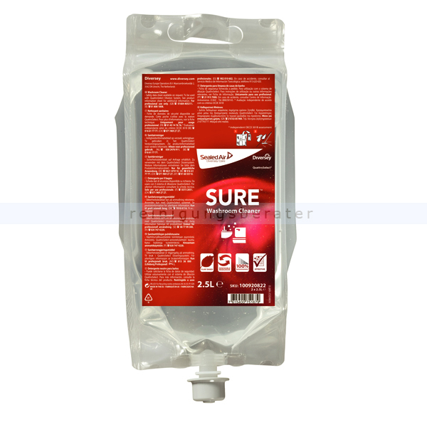 Öko-Sanitärreiniger SURE Washroom Cleaner 2,5 L
