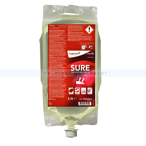 Öko-Sanitärreiniger SURE Washroom Cleaner & Descaler 2,5 L
