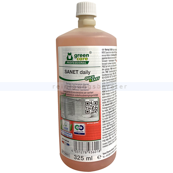 Öko-Sanitärreiniger Tana Quick & Easy Sanet daily 325 ml