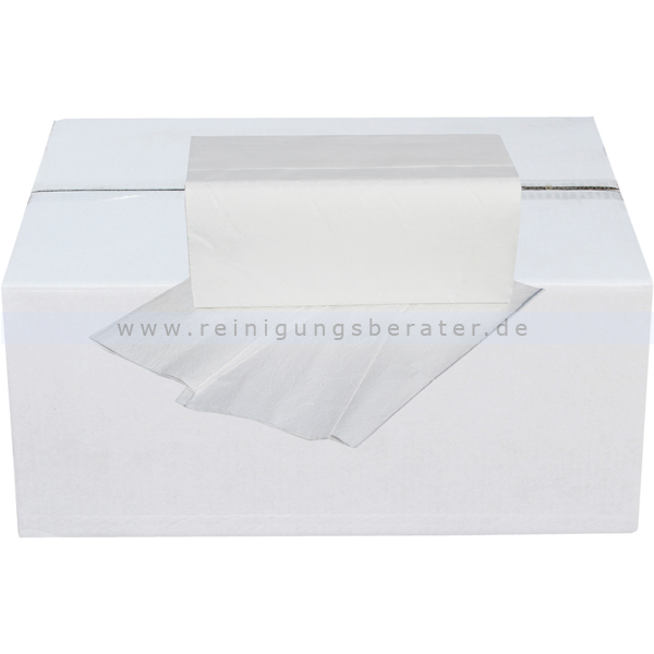 Papierhandtücher 3200 Blatt weiß 23x21 cm