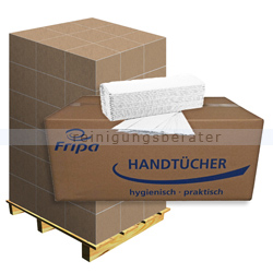 Papierhandtücher Fripa Ideal hochweiß, Palette