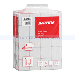 Papierhandtücher KATRIN FHT 4000 Blatt weiß 24x23 cm