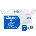 Papierhandtücher Kimberly Clark Kleenex Ultra Groß Airflex