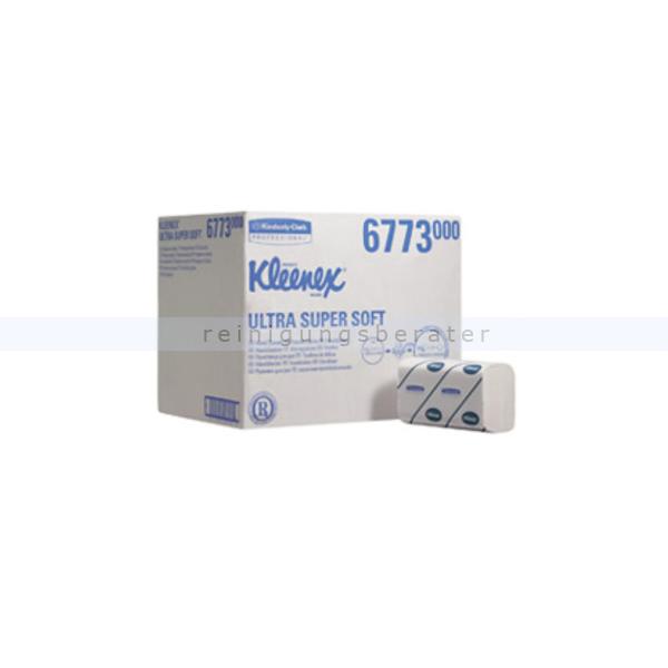 Papierhandtücher Kimberly Clark Kleenex Ultra Groß Airflex