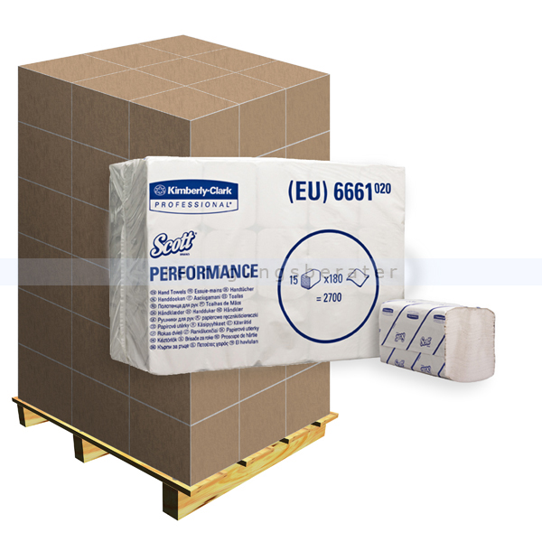 Papierhandtücher Kimberly Clark SCOTT® PERFORMANCE Palette