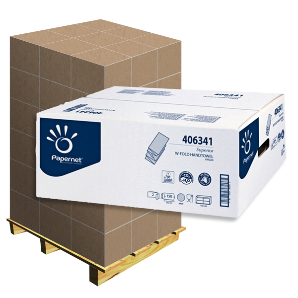 1 Karton á 3640 Blatt Papernet Handtuchpapier Standard 