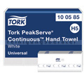 Papierhandtücher Tork PeakServe Endlosfalz 22,5 x 20,1 cm