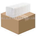 Papierhandtücher V 3200 Blatt hochweiß, 25x23 cm, Zellstoff