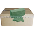 Papierhandtücher V 5000 Blatt grün, 25x23cm, Recycling