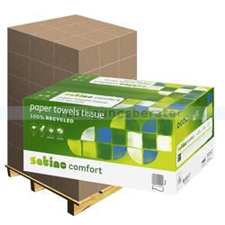 Papierhandtücher Wepa Satino Comfort hochweiß 25x32 cm