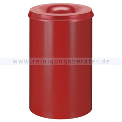 Papierkorb (feuersicher) 110 L Rot