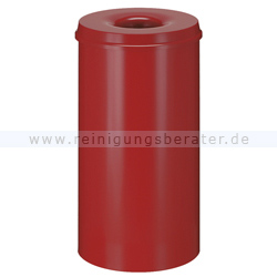 Papierkorb (feuersicher) 50 L Rot
