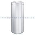 Papierkorb (feuersicher) Brabantia 30 L Edelstahl matt