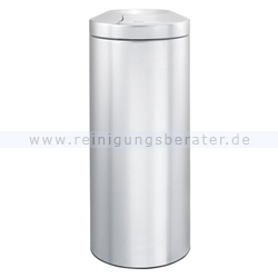 Papierkorb (feuersicher) Brabantia 30 L Edelstahl matt