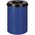 Zusatzbild Papierkorb (feuersicher) rund 110 L blau-schwarz