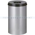Papierkorb (feuersicher) rund 110 L silber
