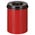 Zusatzbild Papierkorb (feuersicher) rund 15 L rot-schwarz