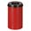 Zusatzbild Papierkorb (feuersicher) rund 20 L rot-schwarz