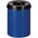 Zusatzbild Papierkorb (feuersicher) rund 30 L blau-schwarz