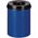Zusatzbild Papierkorb (feuersicher) rund 30 L blau-schwarz