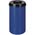 Zusatzbild Papierkorb (feuersicher) rund 50 L blau-schwarz