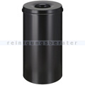 Papierkorb (feuersicher) rund 50 L schwarz