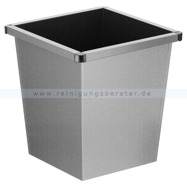 Papierkorb 27 L grau