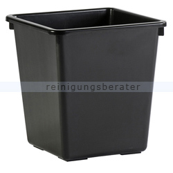 Papierkorb 27 L schwarz